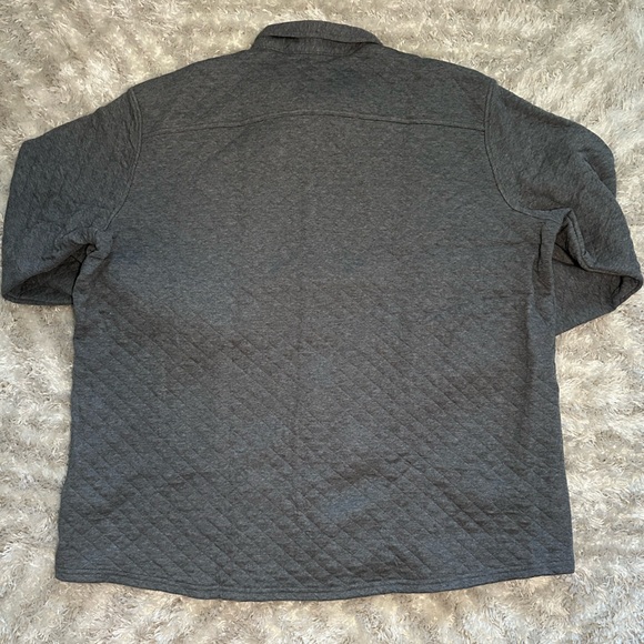 L.L. Bean Men's Quilted Snap Overshirt/Sweatshirt - Picture 14 of 14